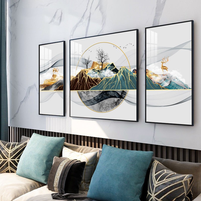 tranh treo tuong trang guong