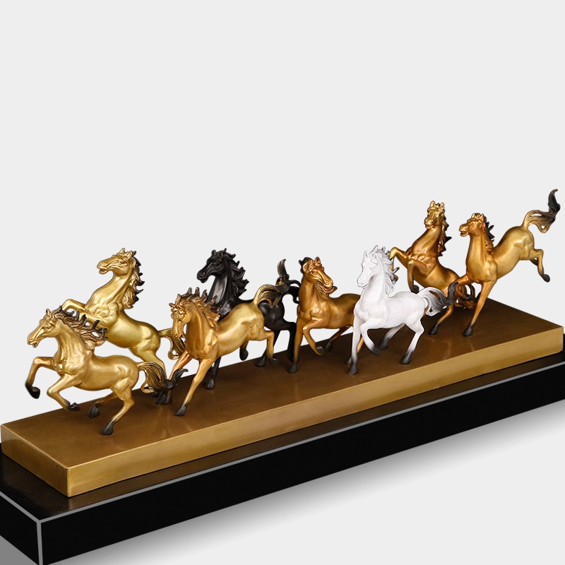 Bộ bát mã trang trí