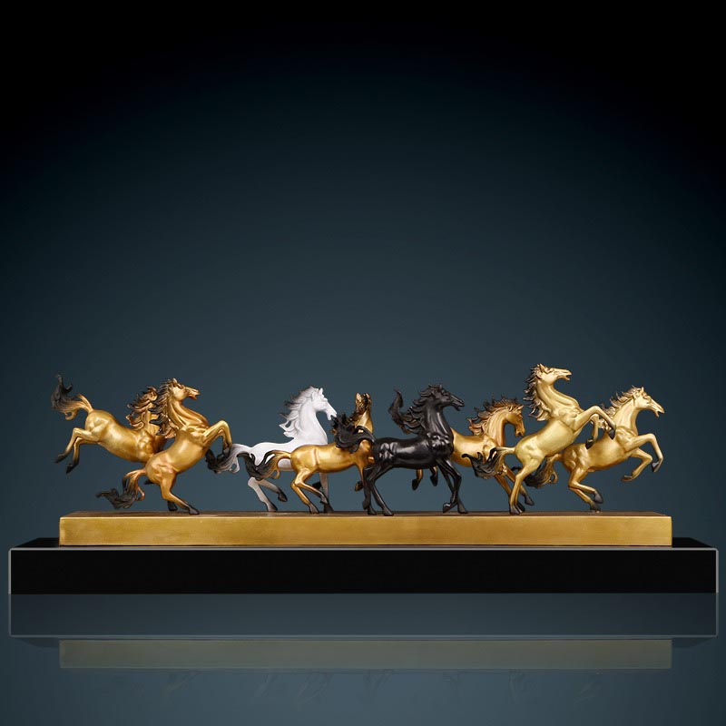 Bộ bát mã trang trí