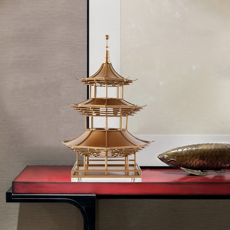 decor de ban mo hinh thap