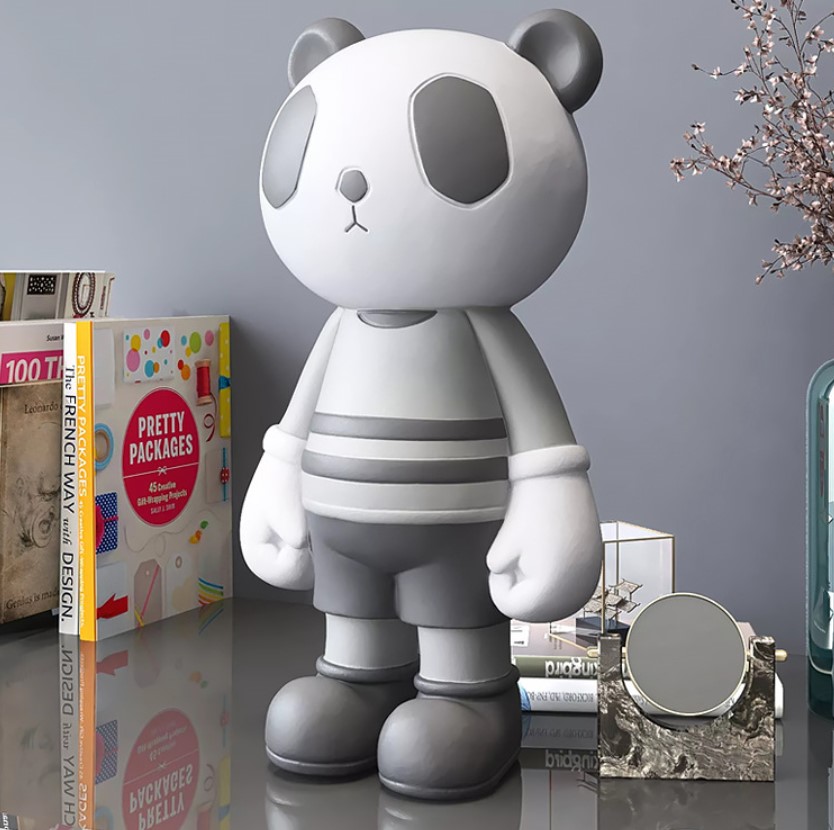 decor de ban gau panda trang tri