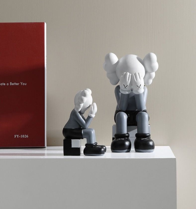 mo hinh gau kaws decor