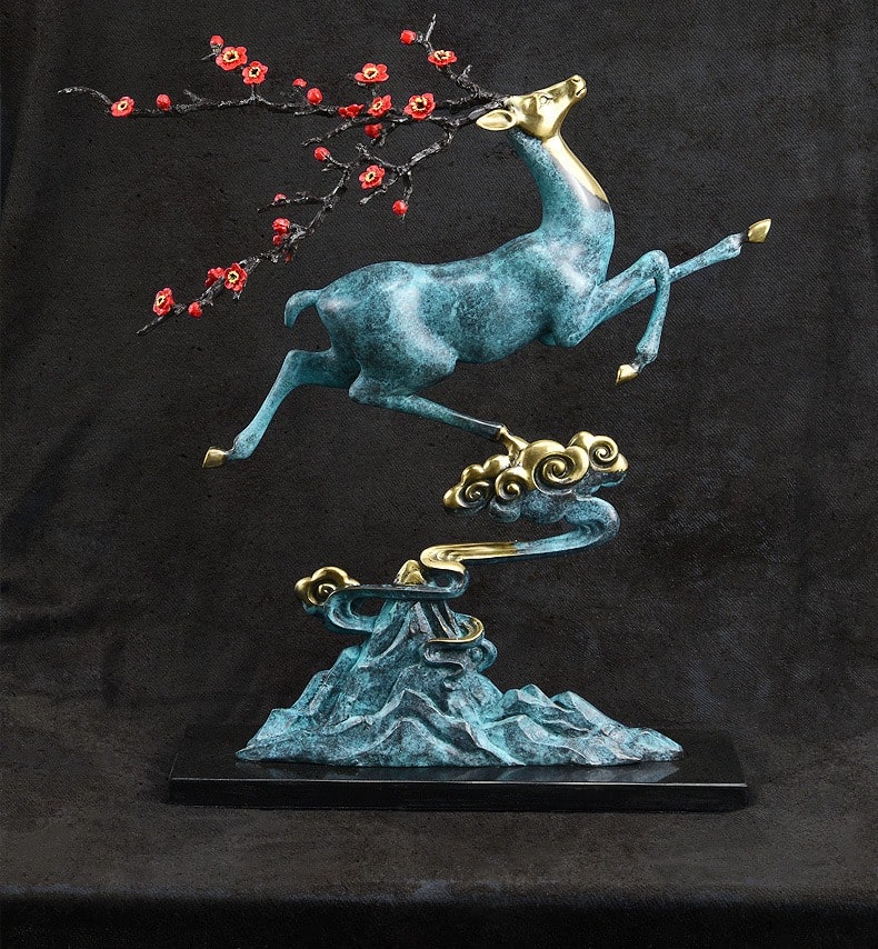 Tượng hươu trang trí