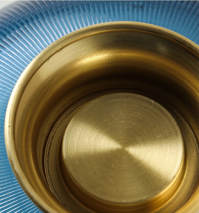 dia trai cay thuy tinh decor phong khach