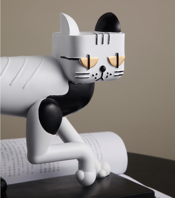 decor de ban meo robot