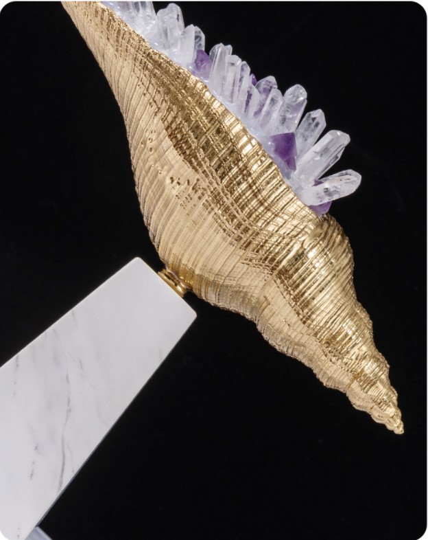 decor de ban oc dong da cam thach