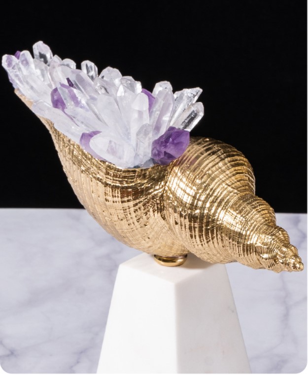 decor de ban oc dong da cam thach