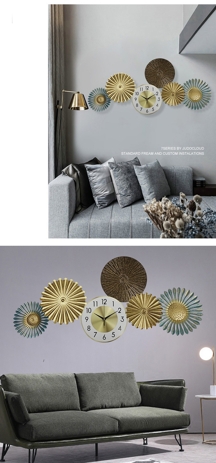 dong ho treo tuong phu dieu dep