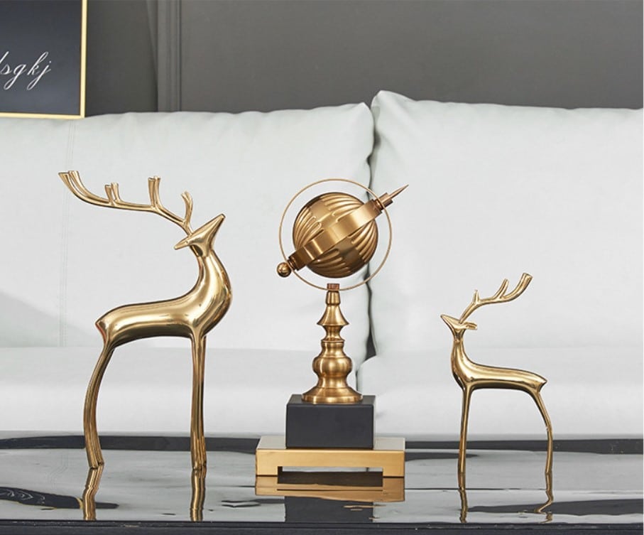 decor de ban qua dia cau kim loai