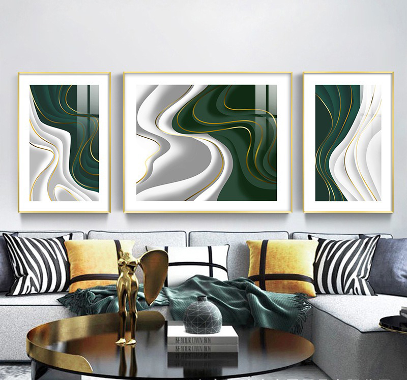 tranh trang guong phong cach hien dai