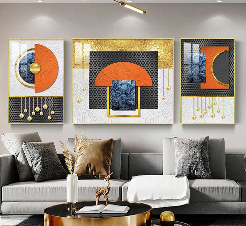 tranh trang guong phong cach hien dai