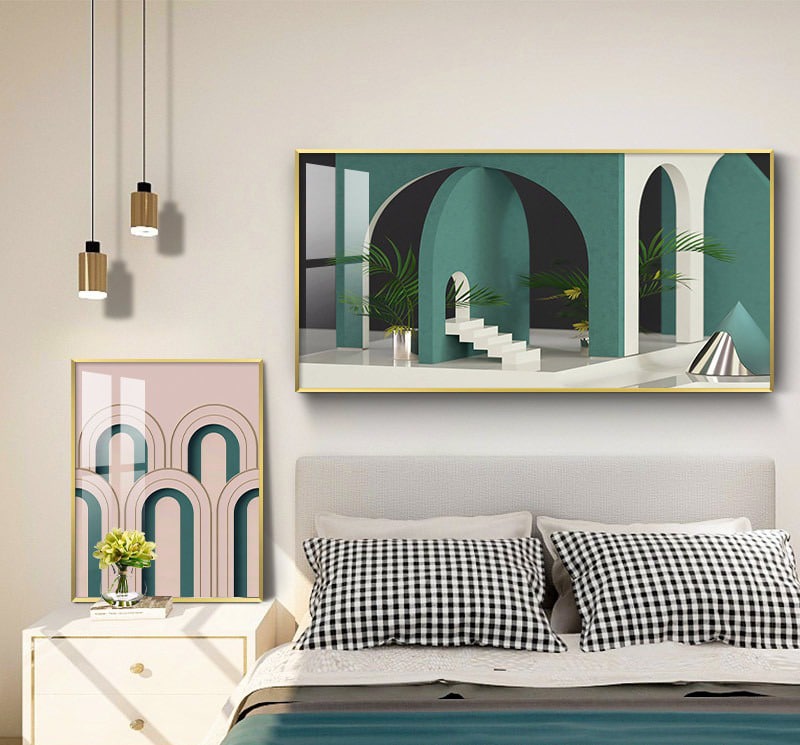 tranh trang guong loi di cao cap