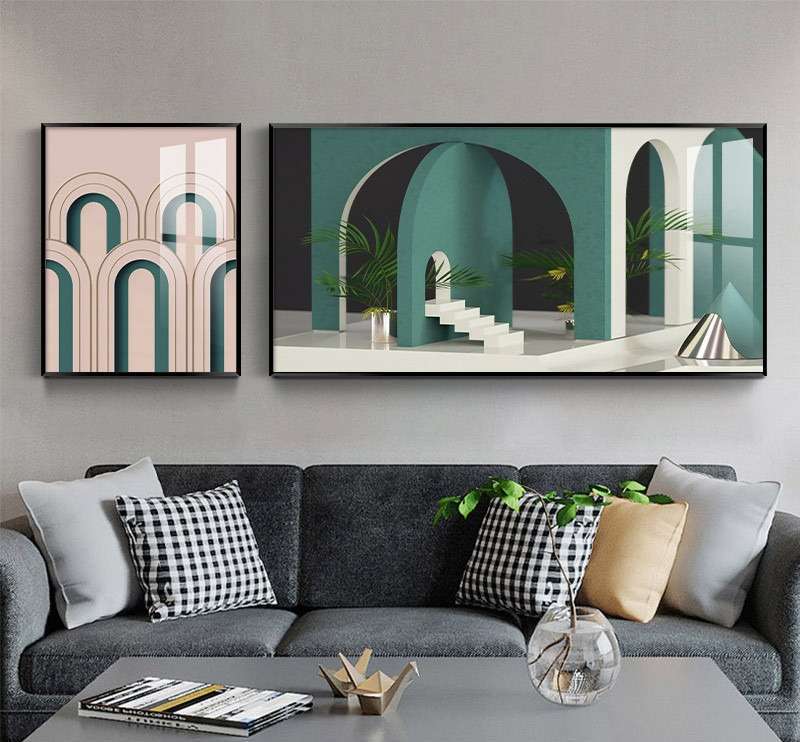 tranh trang guong loi di cao cap