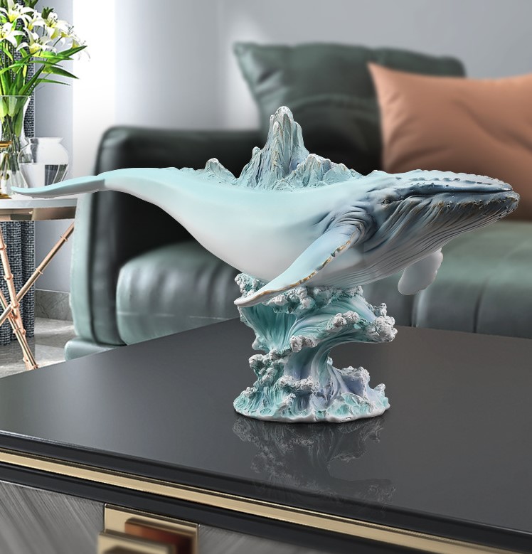 Tượng cá voi phong thủy