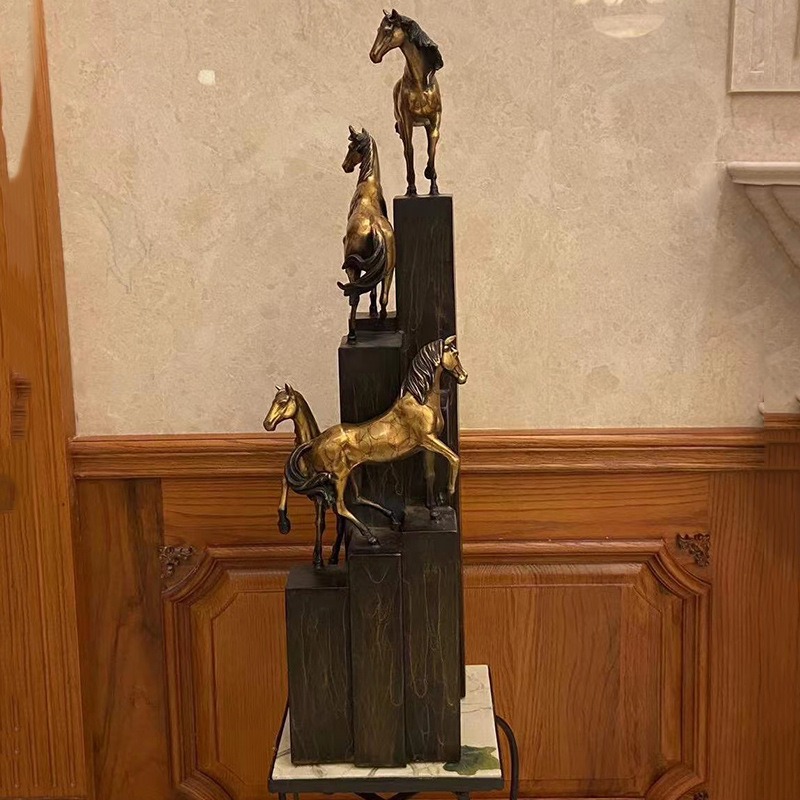 Tượng tứ mã cao cấp bằng đồng