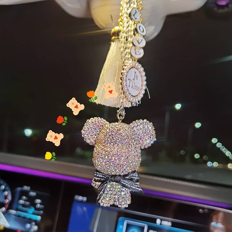 Dây treo xe ô tô Gấu Bearbrick