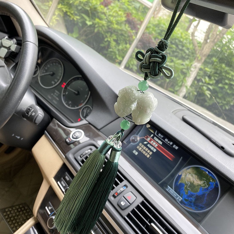 Dây treo xe ô tô phong thủy Tỳ Hưu 