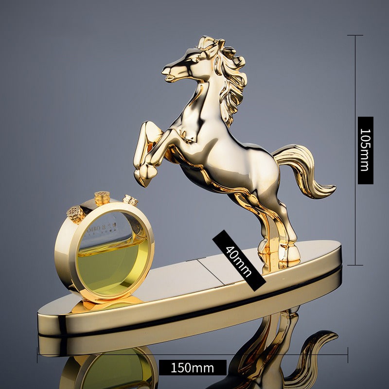Decor xe hơi tượng ngựa phong thủy