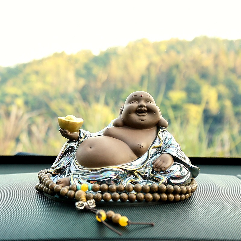 Đồ trang trí oto Phật Di Lặc