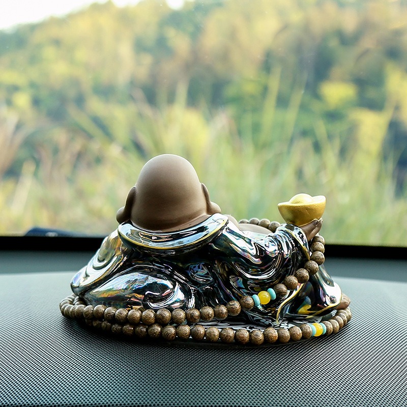 Đồ trang trí oto Phật Di Lặc