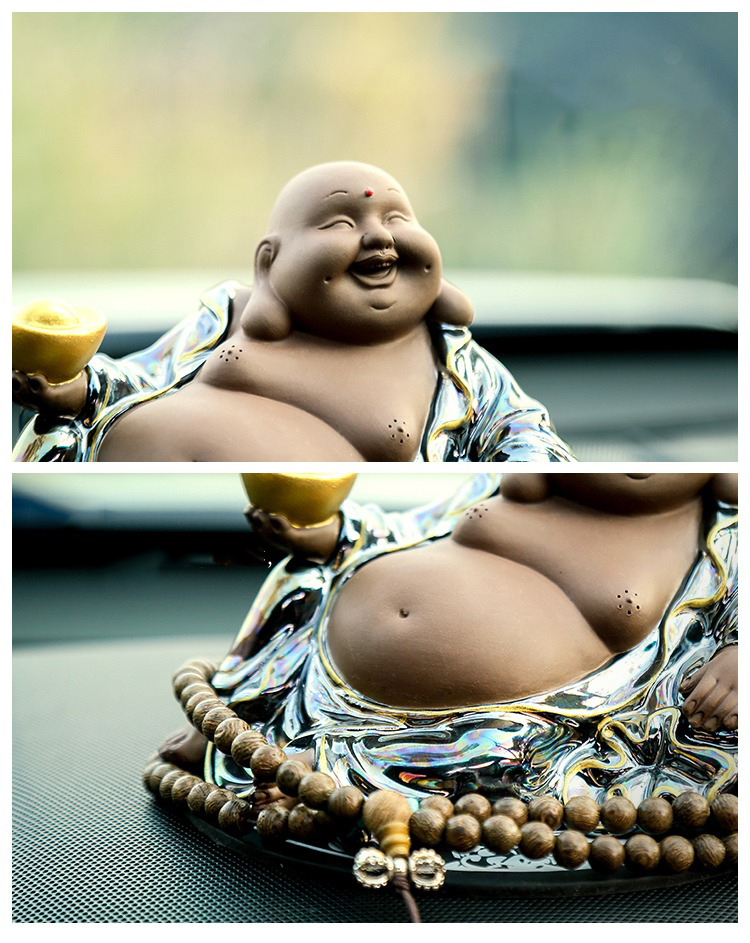 Đồ trang trí oto Phật Di Lặc