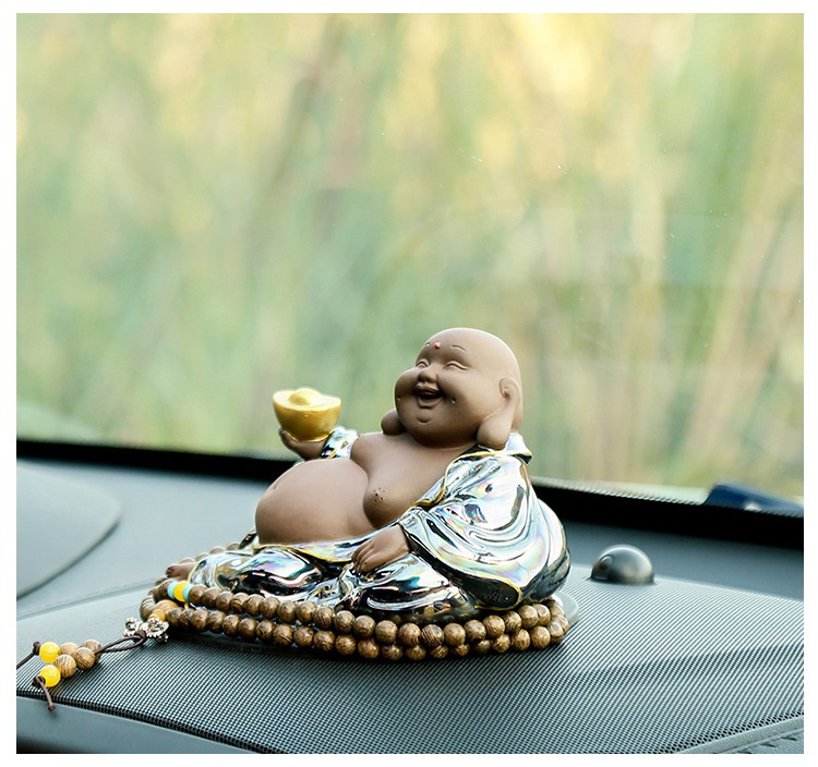 Đồ trang trí oto Phật Di Lặc