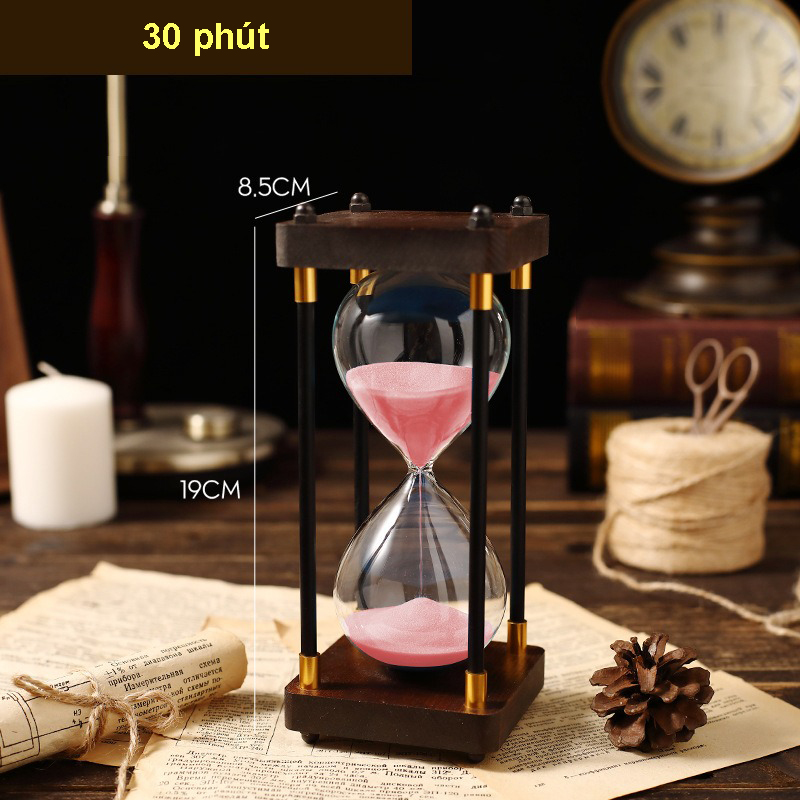 Đồng hồ cát để bàn làm việc
