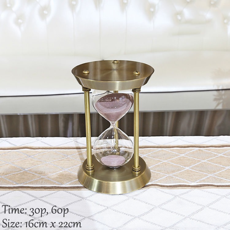 Đồng hồ cát để bàn làm việc