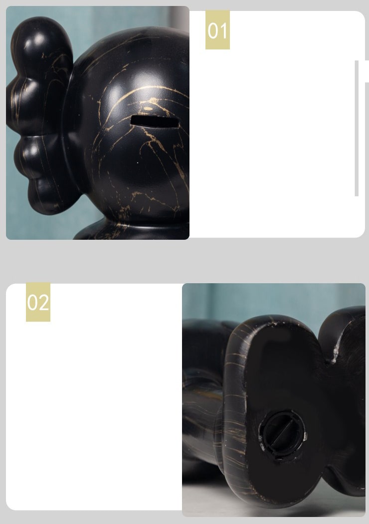 Gấu Kaws trang trí nội thất