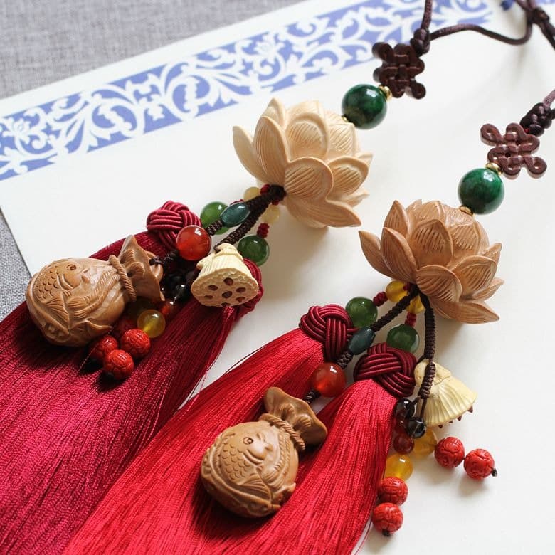 Khánh treo ô tô hoa sen