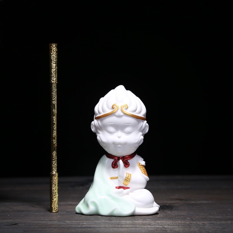 Phụ kiện trang trí oto Monkey King phong thủy