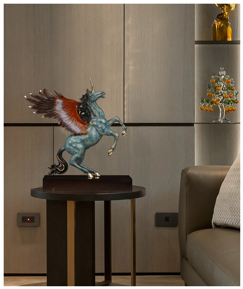 Ngựa thần cao cấp bằng đồng