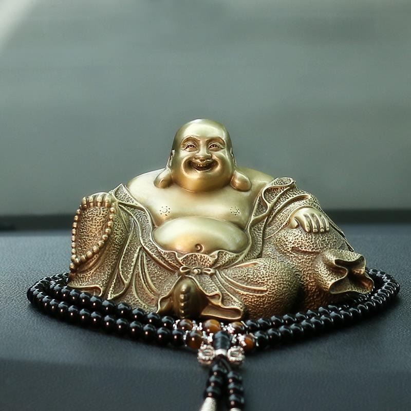 Tượng Phật Di Lặc đặt Taplo oto