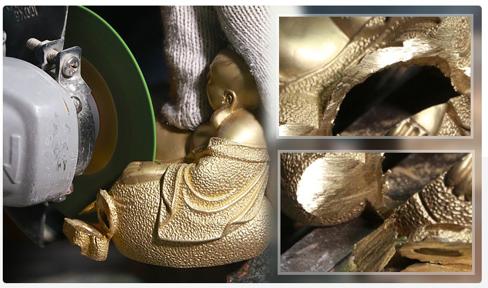 Tượng Phật Di Lặc đặt Taplo oto