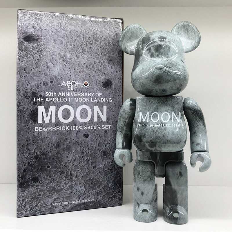 Gấu Bear mặt trăng 28cm để bàn