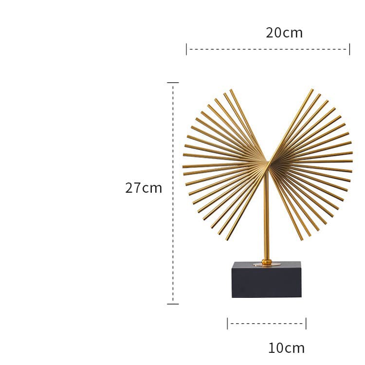 Kèn bay trang trí kệ tủ