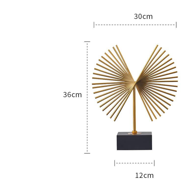 Kèn bay trang trí kệ tủ