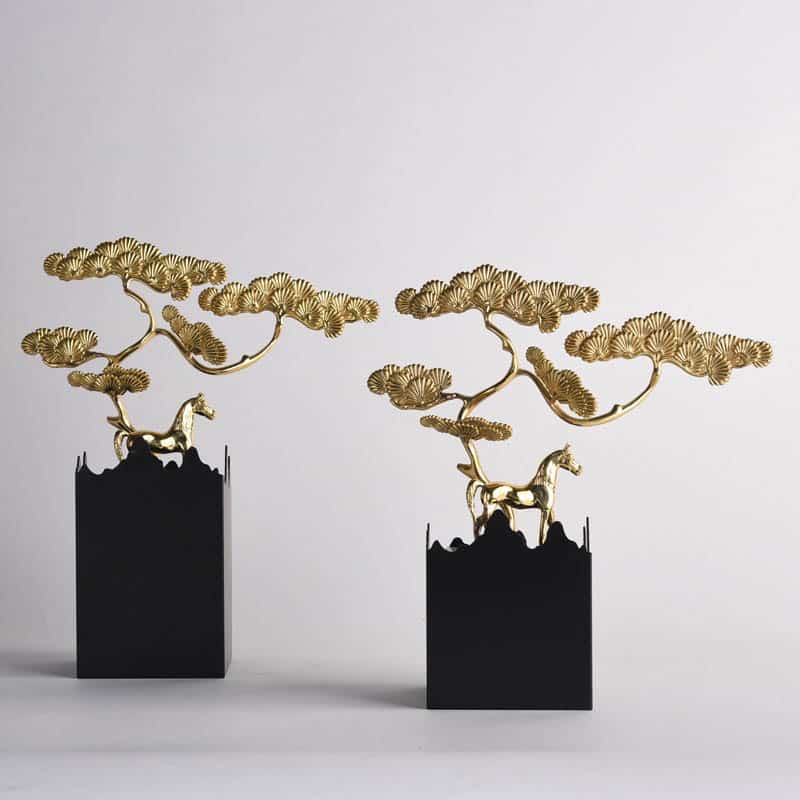 Mô hình trang trí cây tùng