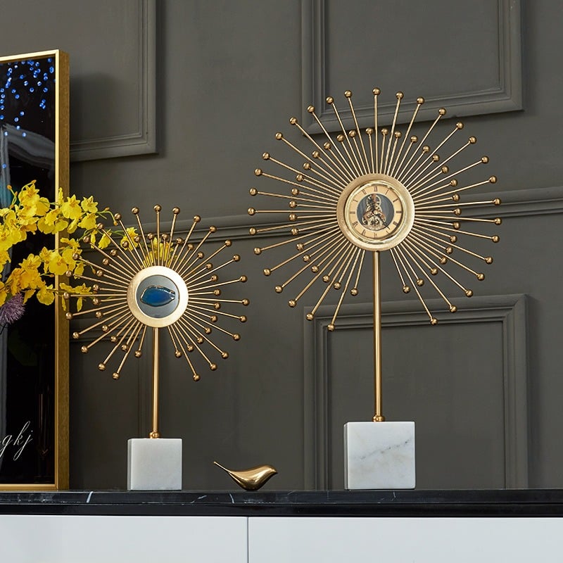 Decor mô hình mặt trời trang trí