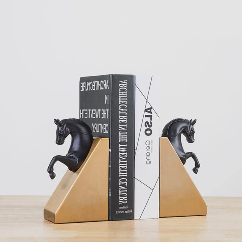 Chặn sách hình đầu ngựa nghệ thuật