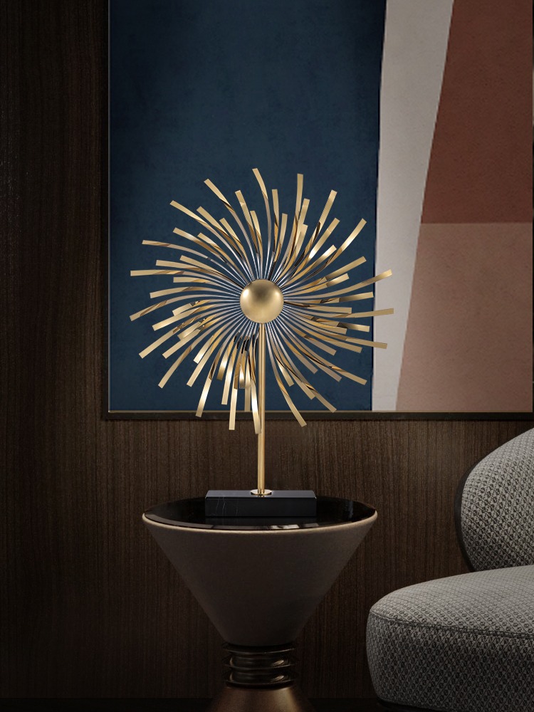 chong chong trang tri 3 Mô hình chong chóng tuổi thơ bằng kim loại