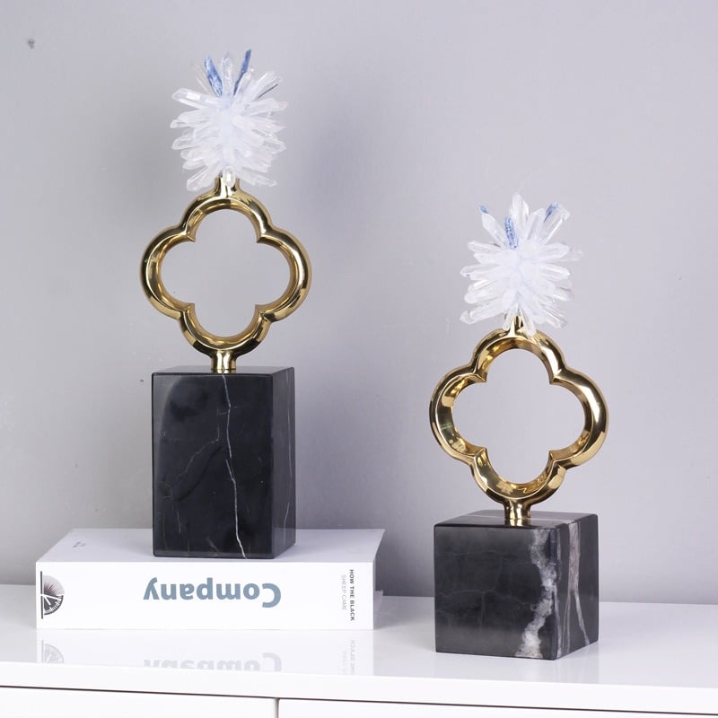 Decor hoa pha lê thủy tinh