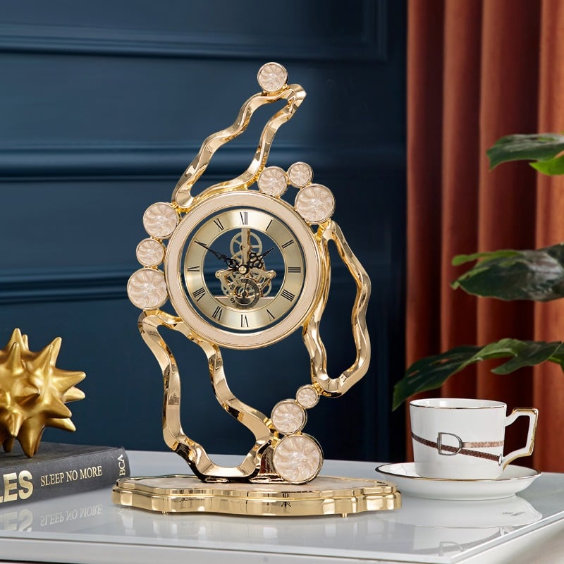 dong ho banh rang (3) Đồng hồ bánh răng trang trí nội thất