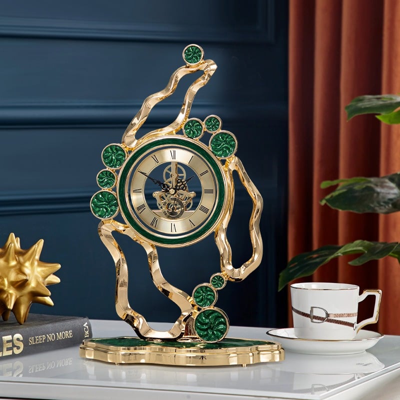 dong ho banh rang (5) Đồng hồ bánh răng trang trí nội thất