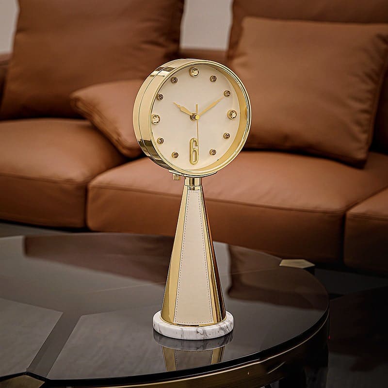 dong ho de ban 2-min Đồng hồ để bàn thiết kế đơn giản