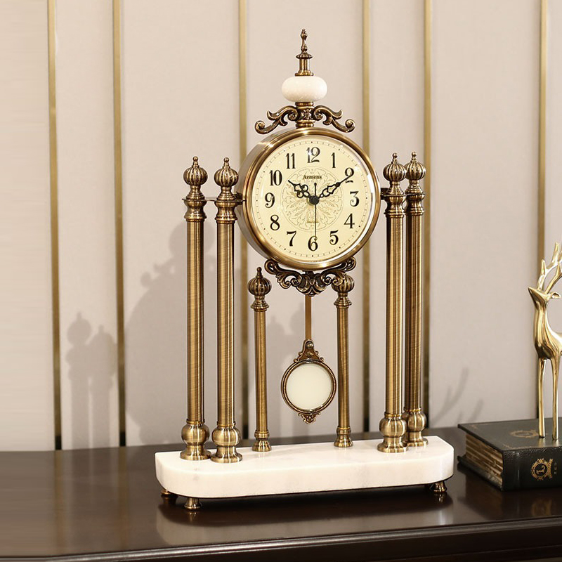 dong-ho-qua-lac-de-ban-trang-tri Đồng hồ quả lắc để bàn sang trọng