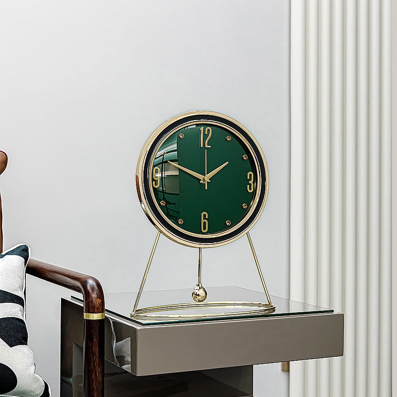 Đồng hồ quả lắc để bàn đẹp Đồng hồ quả lắc để bàn đẹp