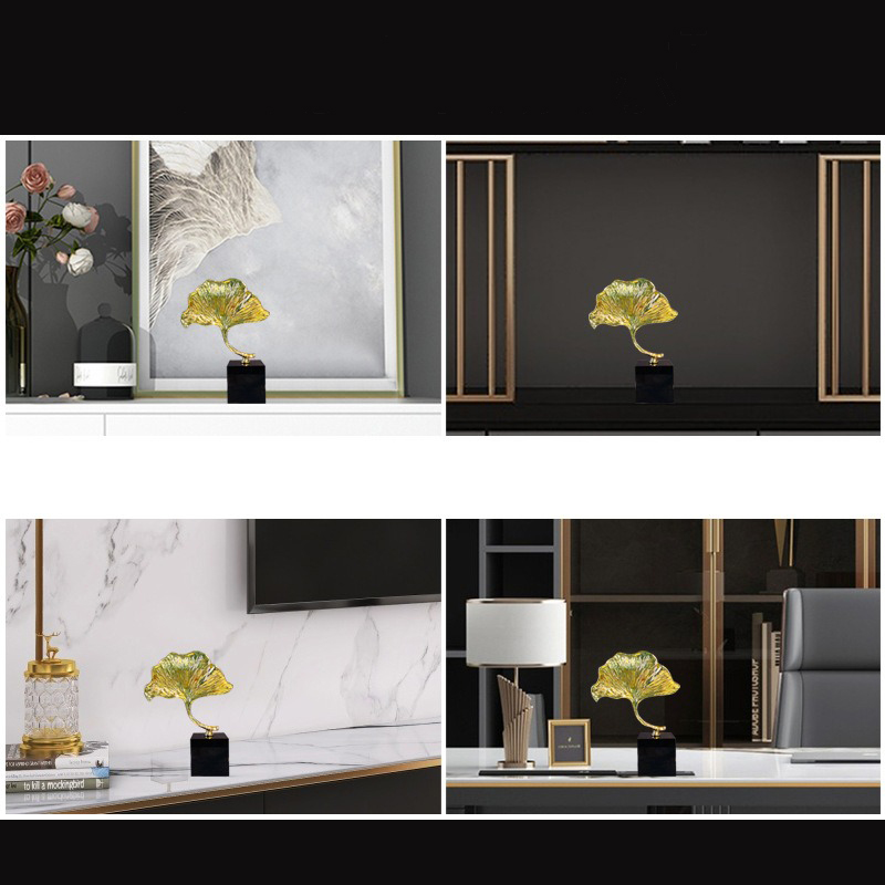 la-bach-qua-de-ban 4 Lá bạch quả bằng mạ vàng