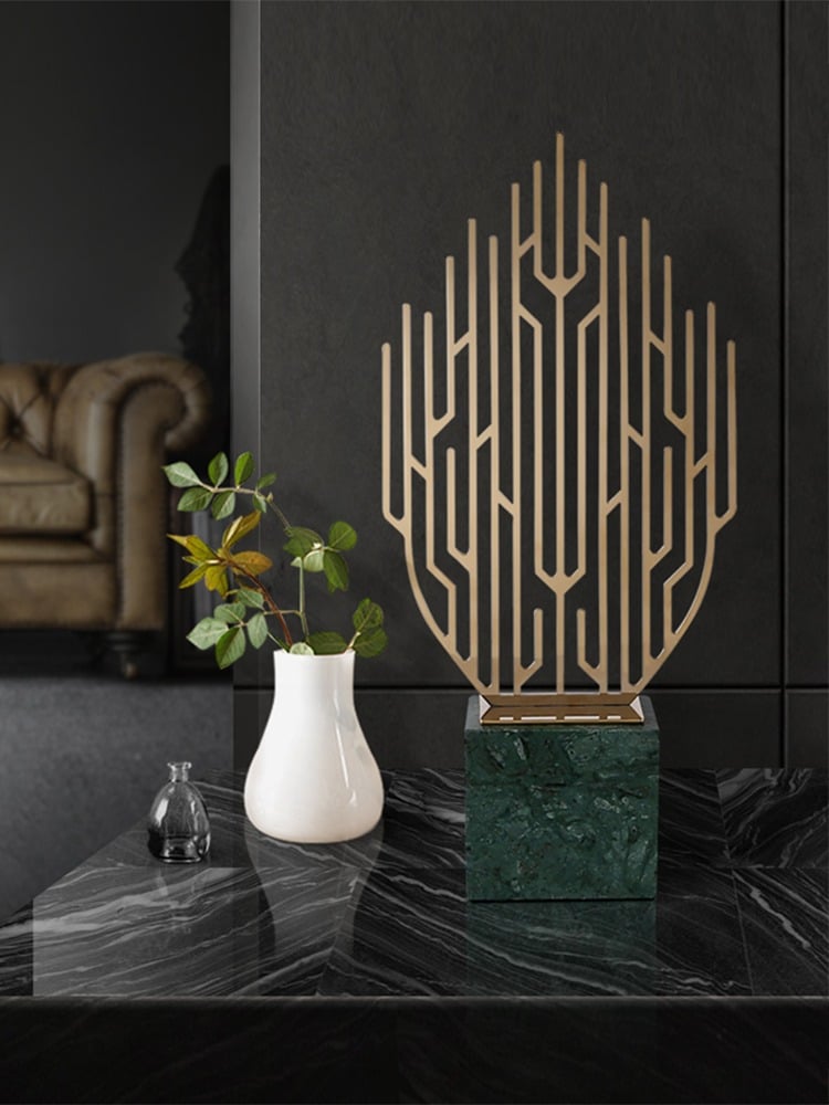 mo hinh la 2 Mô hình thực vật trang trí độc đáo