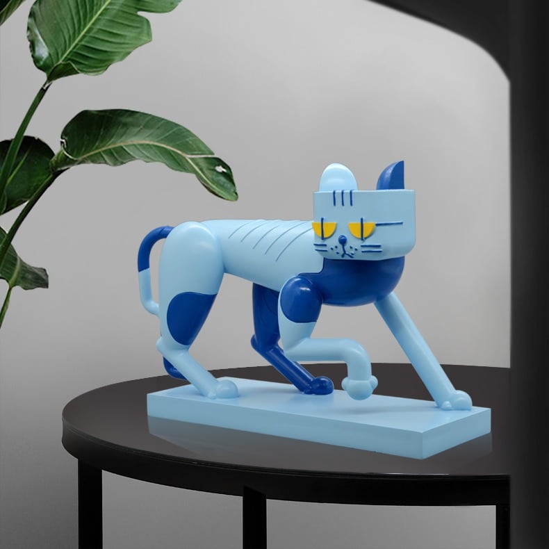 Mô hình mèo máy trang trí